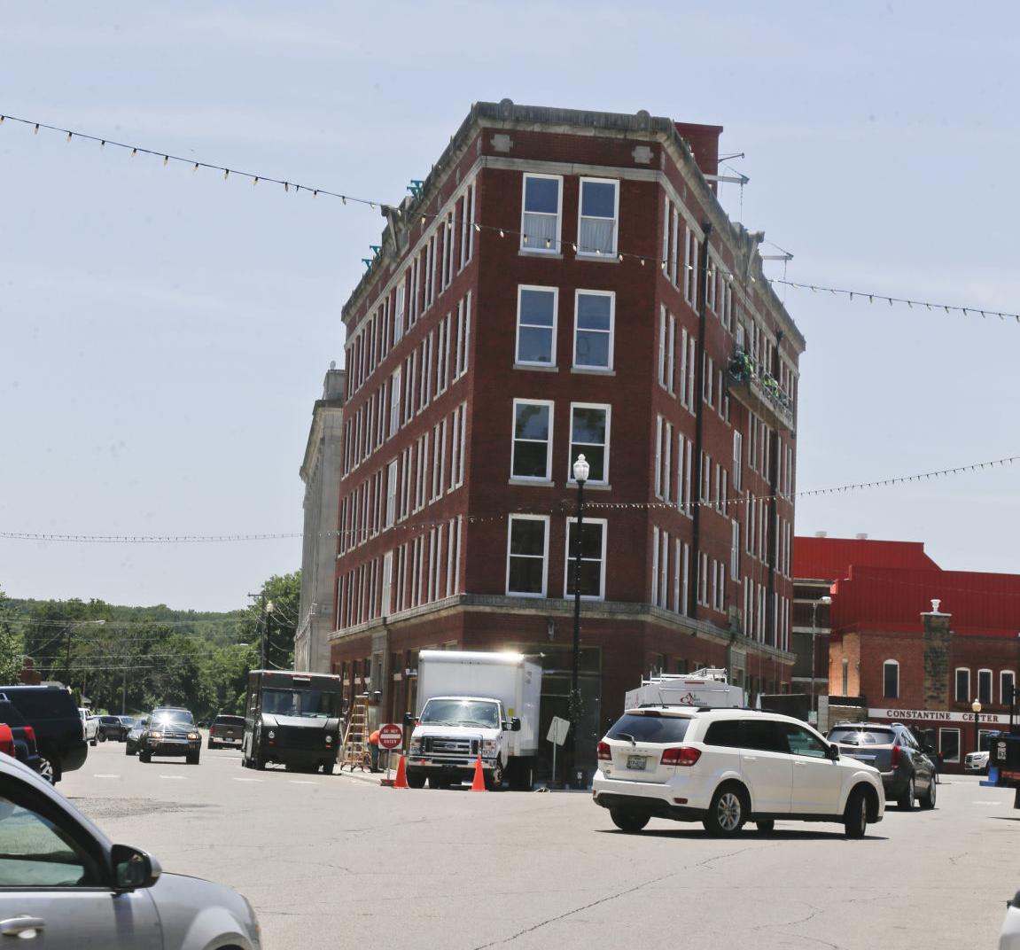 Triangle building -- revamped Pawhuska web version